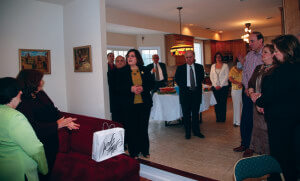 sipan_photo_1_color School Board president Louisa Janbazian welcomes the guests.