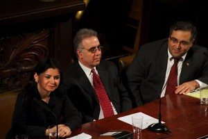Ayata, Sassounian, and Hamparian (Photo: Ayda Erbal)