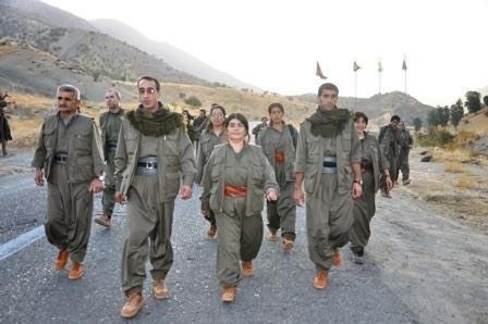 Grup 34 PKK members were released after their surrender to Turkish security forces in support of the peace process to resolve the Kurdish issue.