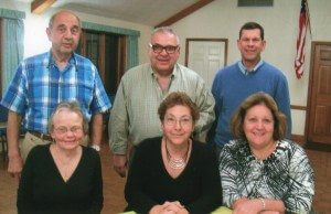 Cape Cod Armenian Church Parish Council members at the Armenian Church of Cape Cod include (front, L-R) Ellen Ishkanian, Alice Hagopian, chair, and Linda Topalian-Pegnato; (back) Ara Ishkanian, Mark Hagopian, and Fred Pegnato.