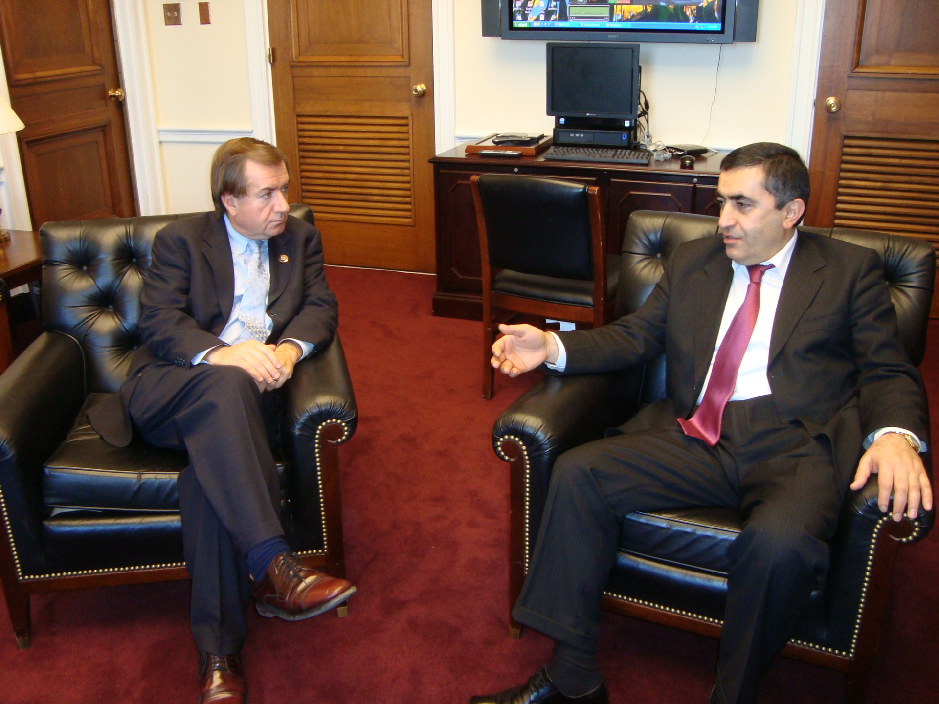 royce_rustamyan Armen Rustamyan with Rep. Ed Royce (R-Calif.)