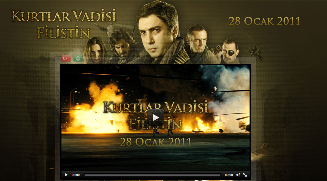 vadisi The movie, "Valley of the Wolves—Palestine," is a spinoff from the controversial but popular Turkish TV drama series 'Valley of the Wolves.'