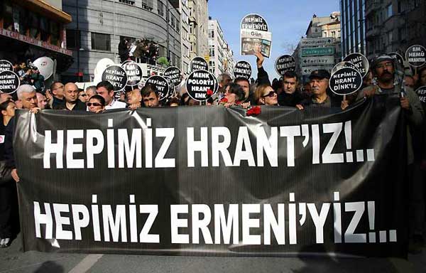 I still have not reconciled myself with the “We are all Hrant Dink” and “We are all Armenian” mantra that thousands in Turkey chanted at Dink’s funeral.