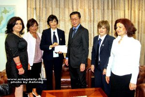 ARS Sends $23679 to Japan Quake Victims