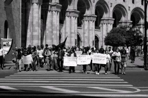 The Gender Equality Law Hysteria in Armenia Womens Resource Center participating in a demonstration for increased equality Yerevan Armenia. Photo Svetlana Antonyan. 300x200 The Gender Equality Law Hysteria in Armenia