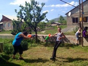 Ani Sarajian (left) in Gogaran