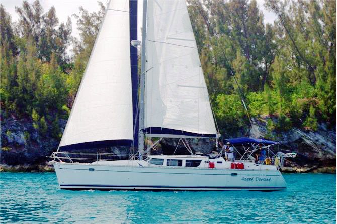 “Happy Destiny” departed from Portsmouth, Va., on May 3 making port in Bermuda and the Azores, and finally landing in southern Portugal, having successfully completed a 3,260-mile journey.