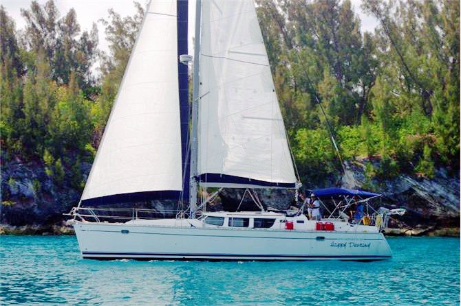 “Happy Destiny” departed from Portsmouth, Va., on May 3 making port in Bermuda and the Azores, and finally landing in southern Portugal, having successfully completed a 3,260-mile journey. 