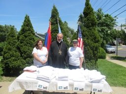Front of Sts. Vartanantz Church to Receive Rev. Fr. Hovnan Bozoian’s Blessing